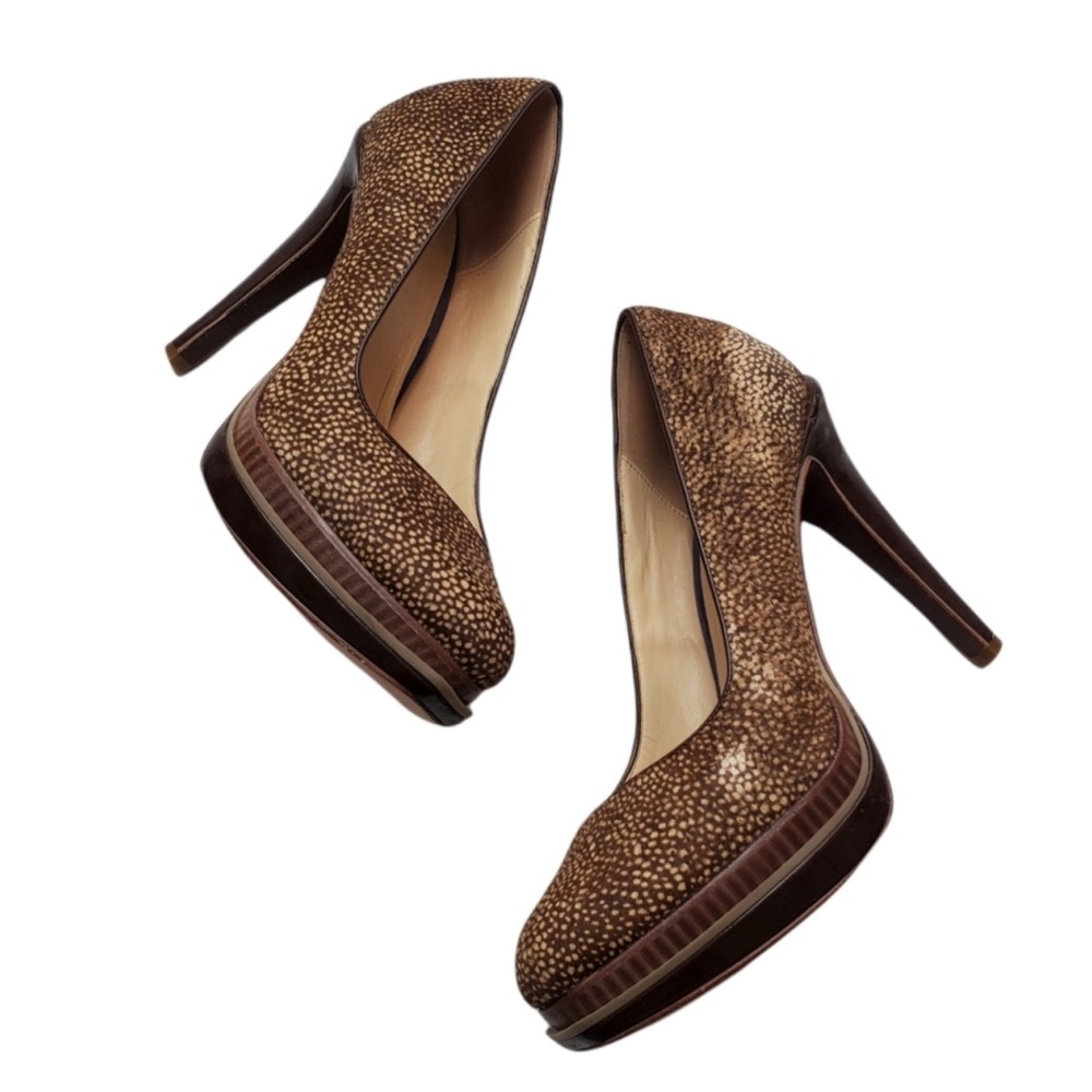 Size 10 - 🐆Cole Haan (Nike Air) Animal Hair Heels